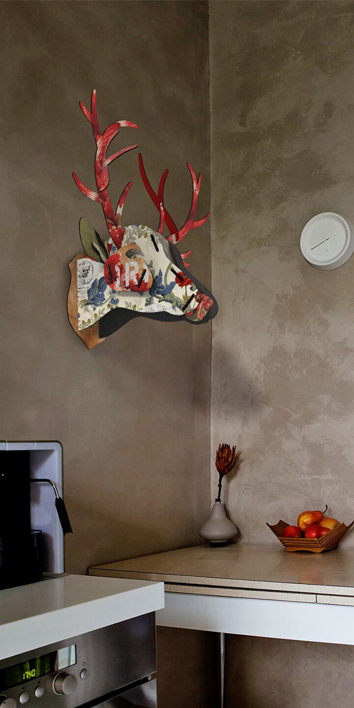 Wall deer head Eco deer heads Miho Unexpected Shop Miho
