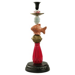 CANDELABRO IN CERAMICA - CORAL REEF