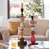 CANDELABRO IN CERAMICA - CORAL REEF